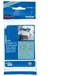 TZe RL34 12mm light blue/gold ribbon tape (4m)