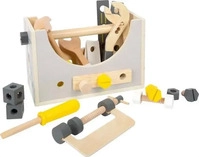 Small Foot 11809, Small Foot Wooden Toolbox 2-in-1 28 pcs