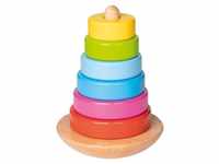 Goki Wooden Stacking Tower Color 8pcs.