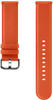 Galaxy Watch Active2 - Leather Strap - Orange