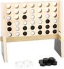 - Four in 1 Line Wood Gold Edition Game