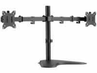 LogiLink BP0099, LogiLink Dual monitor stand 17-32 " steel arm length: each 390 mm