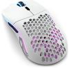Model O- Wireless - Matte White - Gaming Maus (Weiß mit RGB Licht)