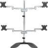 Quad-Monitor Stand - For up to 32" VESA Mount Monitors - stand (adjustable arm)