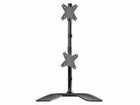 Vertical Dual Monitor Stand for up to 27" Monitors - Aluminum - stand