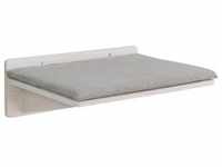 Platform for Wall Mounting 50x17.5x36.5 cm white/grey