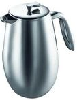 BODUM Columbia - french press - shiny - Size 13.5 x 18.5 cm - Height 21 cm - 1 L -