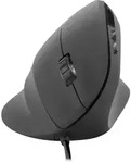 Piavo Ergonomic Vertical USB Mouse - Ergonomische Maus (Schwarz)