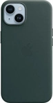 Apple MPP53ZM/A, Apple iPhone 14 Leather Case with MagSafe - Forest Green