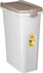 Stefanplast 281124, Stefanplast foderbeholder hvid/sand 15 liter
