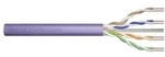CAT 6 U-UTP Installation Cable - 100m - Lila - 100m