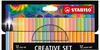Pen 68/88 Arty cardboard box of 24 pens in 12 colors