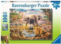Ravensburger 10113284, Ravensburger Wildlife 100pcs