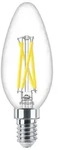 LED-Lampe Classic Candle 2.5W/922-927 (25W) Clear WarmGlow Dimmable E14