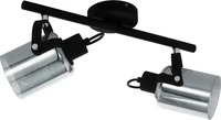 EGLO 99053, EGLO BERREGAS Spot, schwarz-transparent