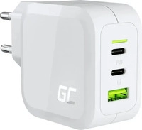 Green Cell CHARGC08W, Green Cell PowerGaN charger 1x USB-A 2x USB-C 3.25 A