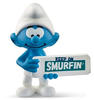 Schleich Smurf with Sign