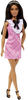 Barbie HJT06, Barbie Fashionistas Doll #209 With Black Hair And A Plaid Dress 30cm