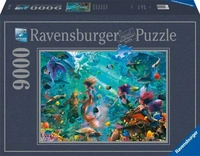 Ravensburger 10217419, Ravensburger Kingdom Under Water 9000p