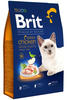 Brit BK240800, Brit Premium by Nature Cat Indoor Chicken 8 kg