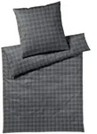 Joop! Bettw&auml;sche Soft Checks - 155x220cm + 80x80cm45000-09 anthracite