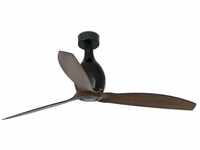 Lorefar (FARO) Faro MINI ETERFAN Deckenventilator 128cm schwarz matt Walnuss