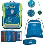 Scout Neo Schulranzen-Set 4-teilig, Deep Sea