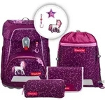 Step by Step Fit Schulranzen-Set 5-teilig, Pretty Unicorn Nuala