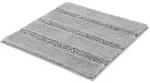 Kleine Wolke Badteppich Monrovia 60x60 cm | platin - grau