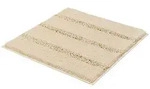 Kleine Wolke Badteppich Monrovia 60x60 cm | sandbeige - beige