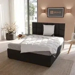Spessarttraum Daunendecke Bronze medium, F&uuml;llung: 90% Daunen, 10% Federn 200x220 cm