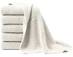 Hahn Strickdecke 545001 130x170 cm | weiss - wei&szlig;