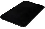 Kleine Wolke Badteppich Cony 70x120 cm | schwarz - schwarz