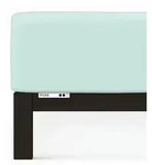 Schlafgut Boxspring Spannbetttuch Pure aus Bio Baumwolle 180x200 - 200x220 cm 