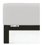 Schlafgut Boxspring Spannbetttuch Pure aus Bio Baumwolle 180x200 - 200x220 cm 