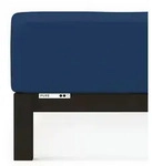 Schlafgut Boxspring Spannbetttuch Pure aus Bio Baumwolle 120x200 - 130x220 cm 