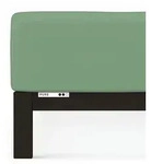 Schlafgut Boxspring Spannbetttuch Pure aus Bio Baumwolle 140x200 - 160x220 cm 