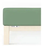 Schlafgut Spannbetttuch Casual aus Bio Baumwolle 180x200 - 200x200 cm | green-mid -