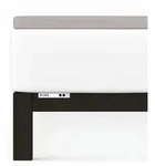 Schlafgut Topper Spannbetttuch Pure aus Bio Baumwolle 120x200 - 130x220 cm | sand-mid