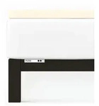 Schlafgut Topper Spannbetttuch Pure aus Bio Baumwolle 120x200 - 130x220 cm 