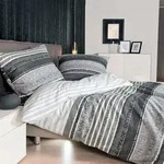 Janine Mako-Satin Bettw&auml;sche Palermo 3076-08 135x200 cm + 80x80 cm -