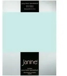 Janine Jersey Elastic Spannbetttuch 90x190 cm - 100x220 cm | morgennebel - blau