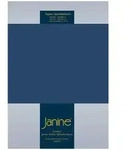Janine Topper Comfort Jersey Spannbetttuch 180x200 cm - 200x220 cm | marine - blau