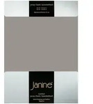Janine Jersey Elastic Spannbetttuch 90x190 cm - 100x220 cm | vulkan - grau