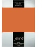 Janine Jersey Elastic Spannbetttuch 90x190 cm - 100x220 cm | rost-orange - orange