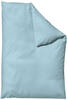 Schlafgut Bettbezug einzeln 155x220 cm | blue-light Knitted Jersey Bettwäsche