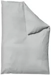 Schlafgut Woven Satin Bettw&auml;sche Bettbezug einzeln 135x200 - 140x200 cm | grey-light