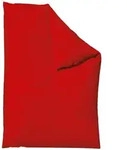 Schlafgut Woven Satin Bettw&auml;sche Bettbezug einzeln 155x220 cm | red-deep - rot
