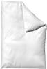 Schlafgut Bettbezug einzeln 155x220 cm | full-white Woven Satin Bettwäsche