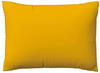 Schlafgut Kissenbezug einzeln 60x80 cm | yellow-deep Woven Satin Bettwäsche